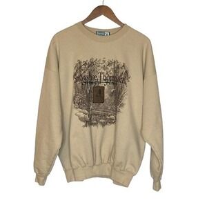 VTG Snowshoe Thompson Mens Straight Flush Bird Hunting Sweatshirt Size XL Nature